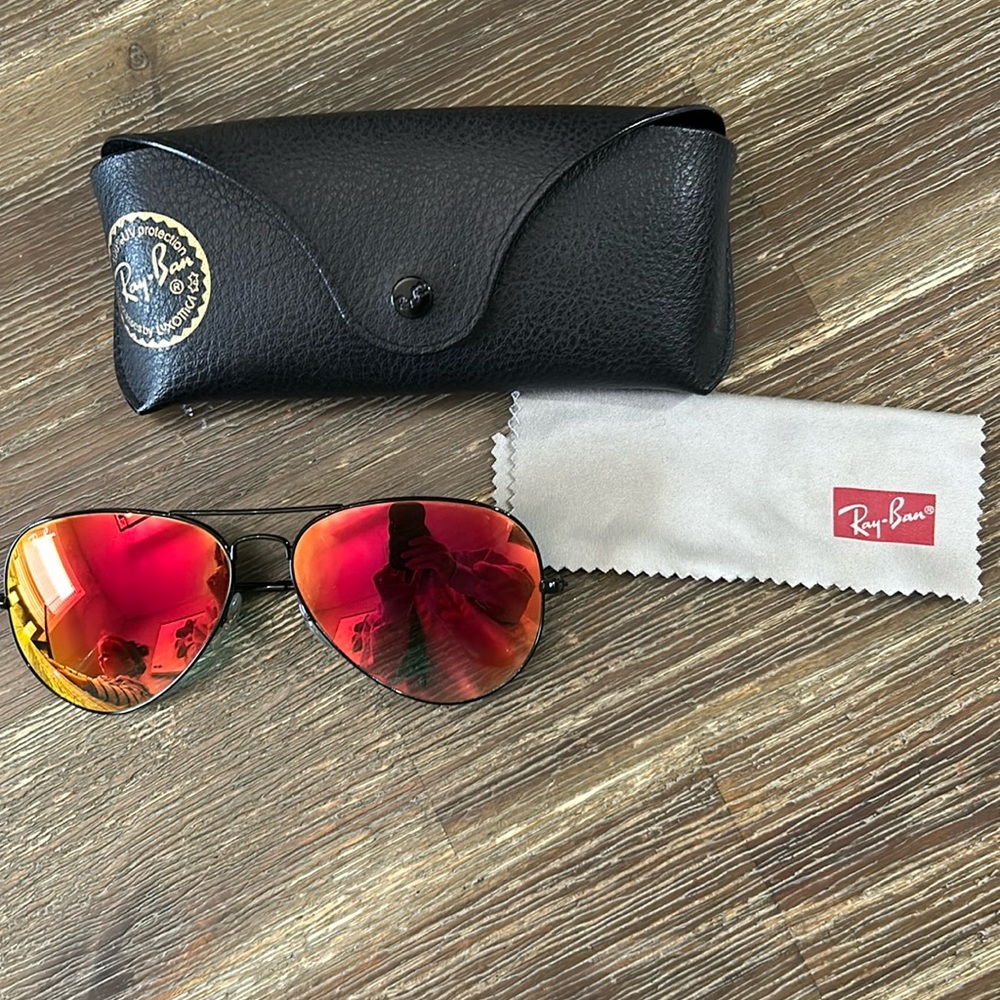 Red/Orange Ray-ban